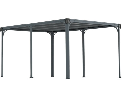 Gazebo Palram – Canopia Milano 4300 430 x 295,5 cm grijs