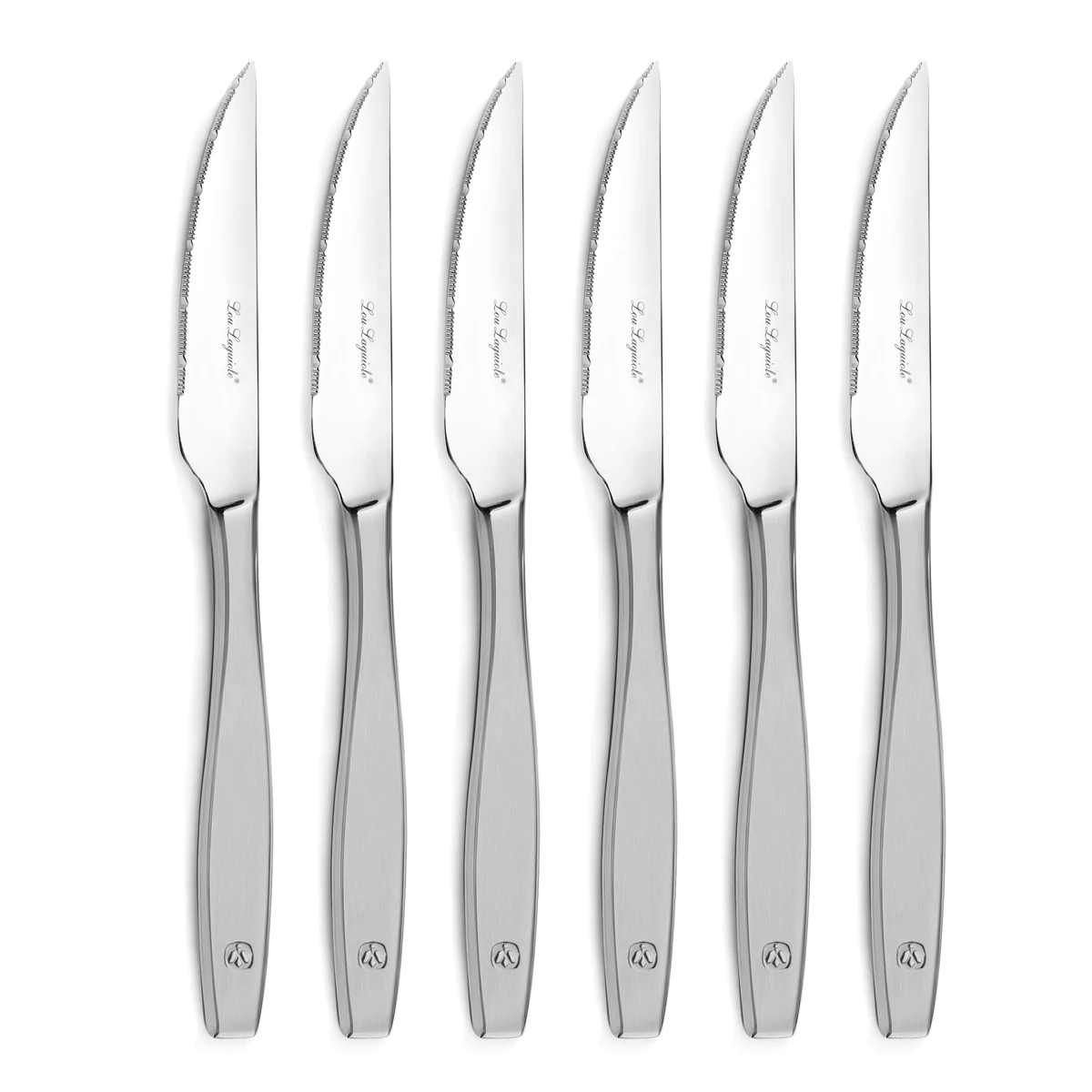 Figure Satiné - Set 6 couteaux steak Lou Laguiole