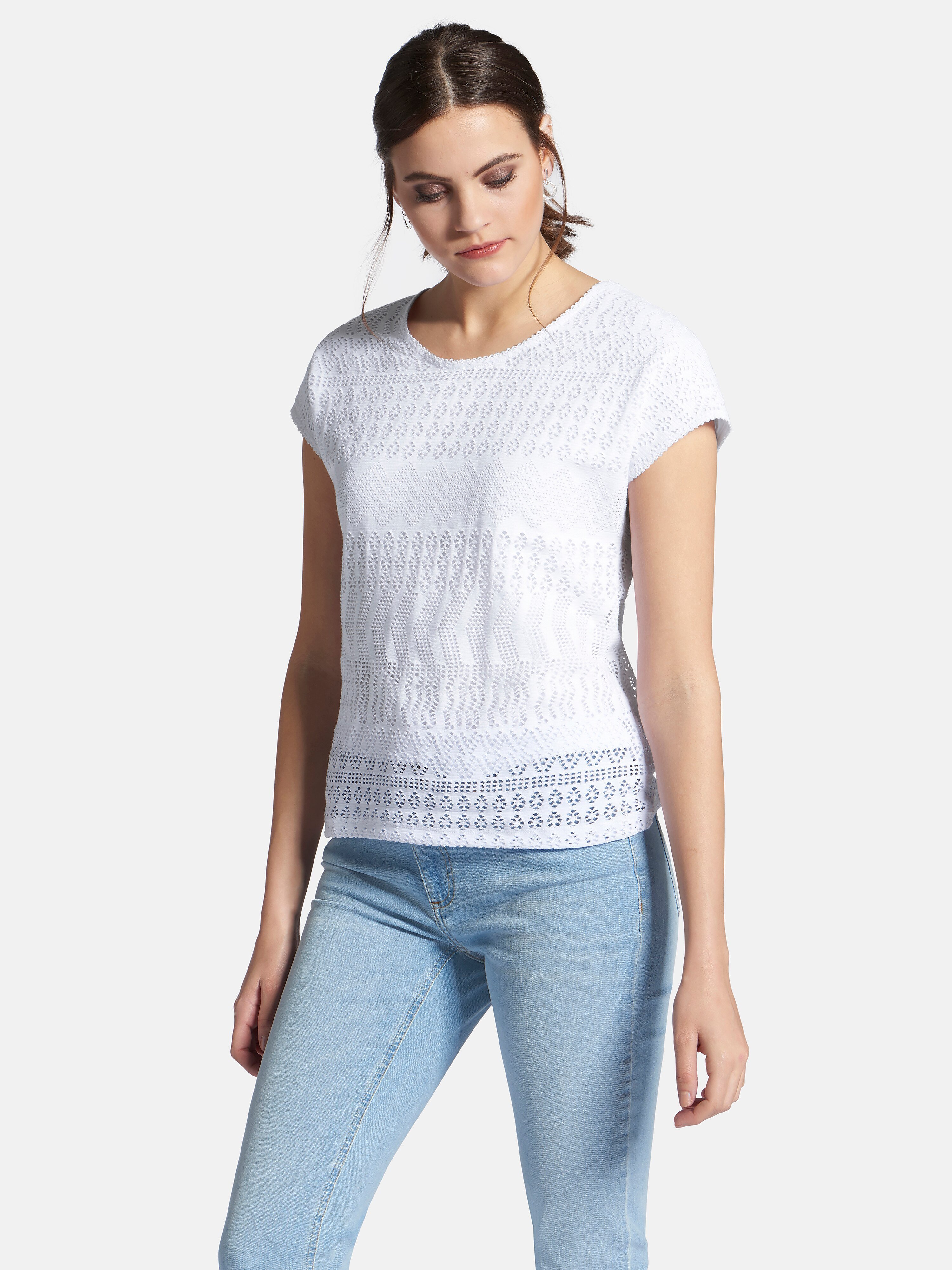 Rundhals-Shirt