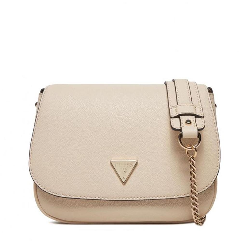 Guess Sac à Bandoulière Écru Femme Guess Fedora