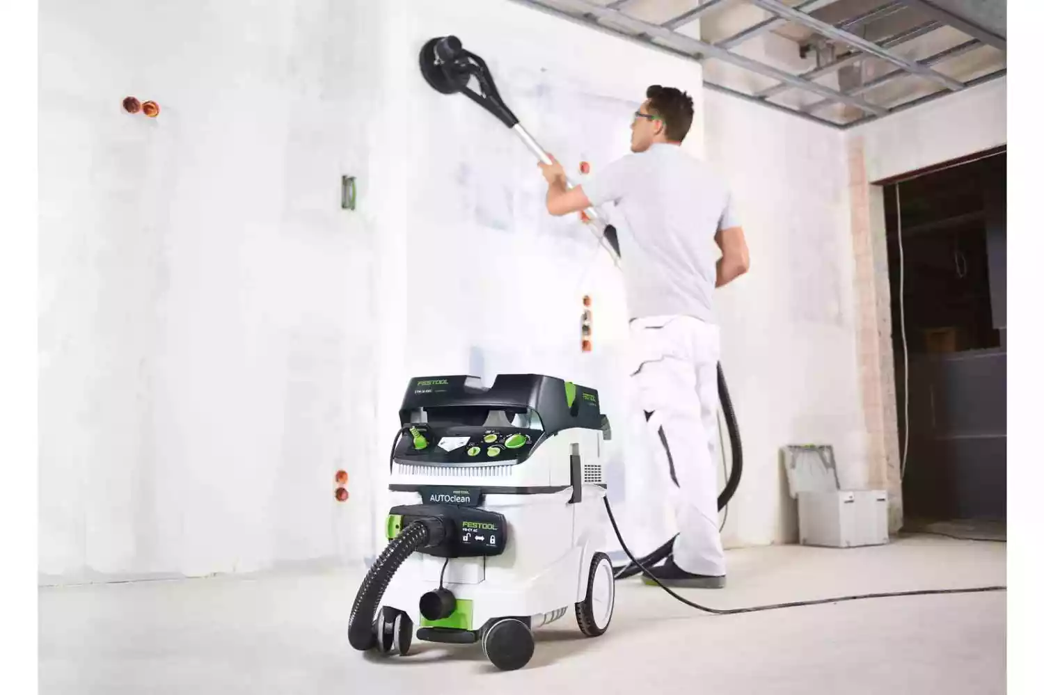 Festool PLANEX LHS-E 225/CTL36/SET Wandschuurmachine incl. accessoires - 400W - 225mm
