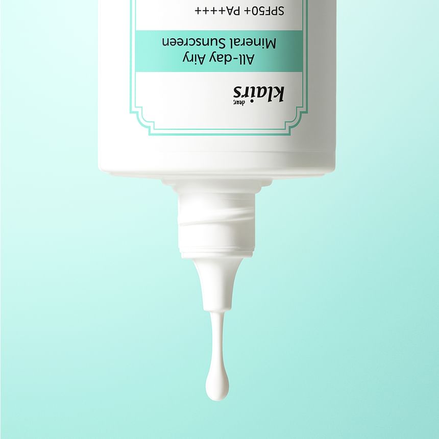 Beste Klairs - All-day Airy Mineral Sunscreen Mini