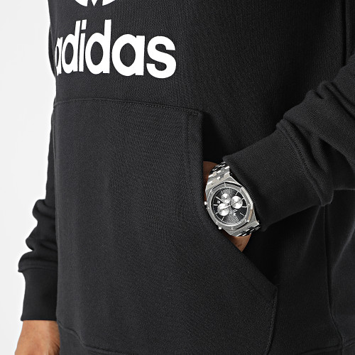Sweat Capuche Trefoil IM4489 Noir