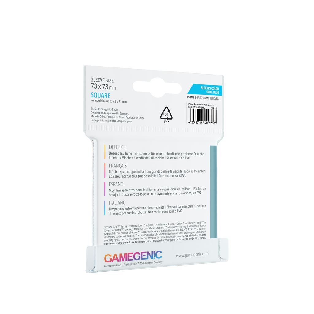 Gamegenic - 50 Prime Sleeves - 73x73