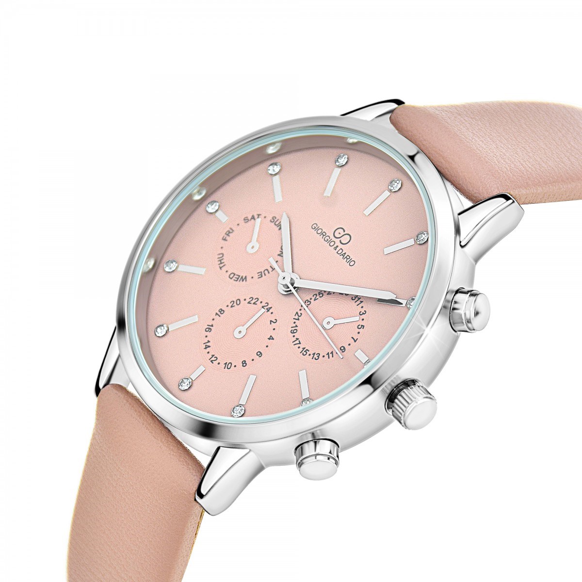 Montre Tracy élégante ornée de Cristaux scintillants SC Crystal