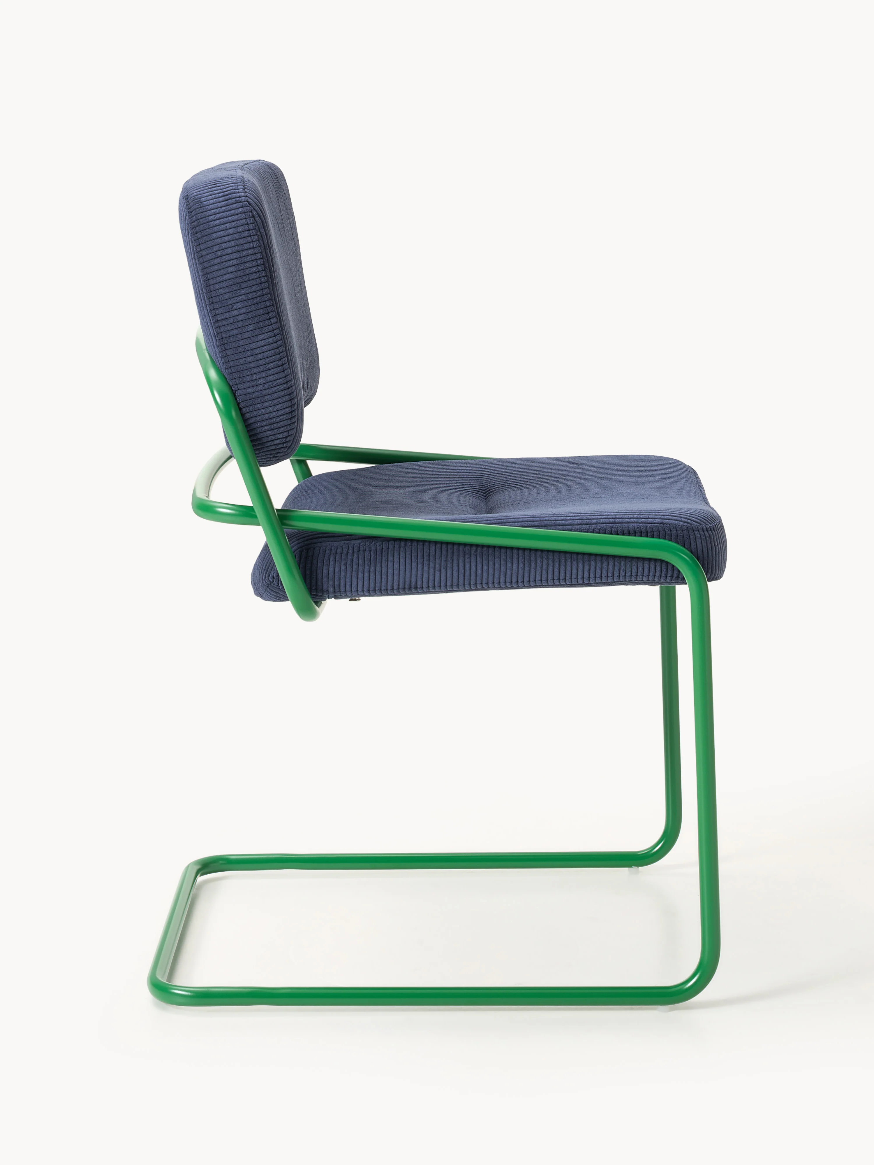 Cantilever stoel Don van corduroy