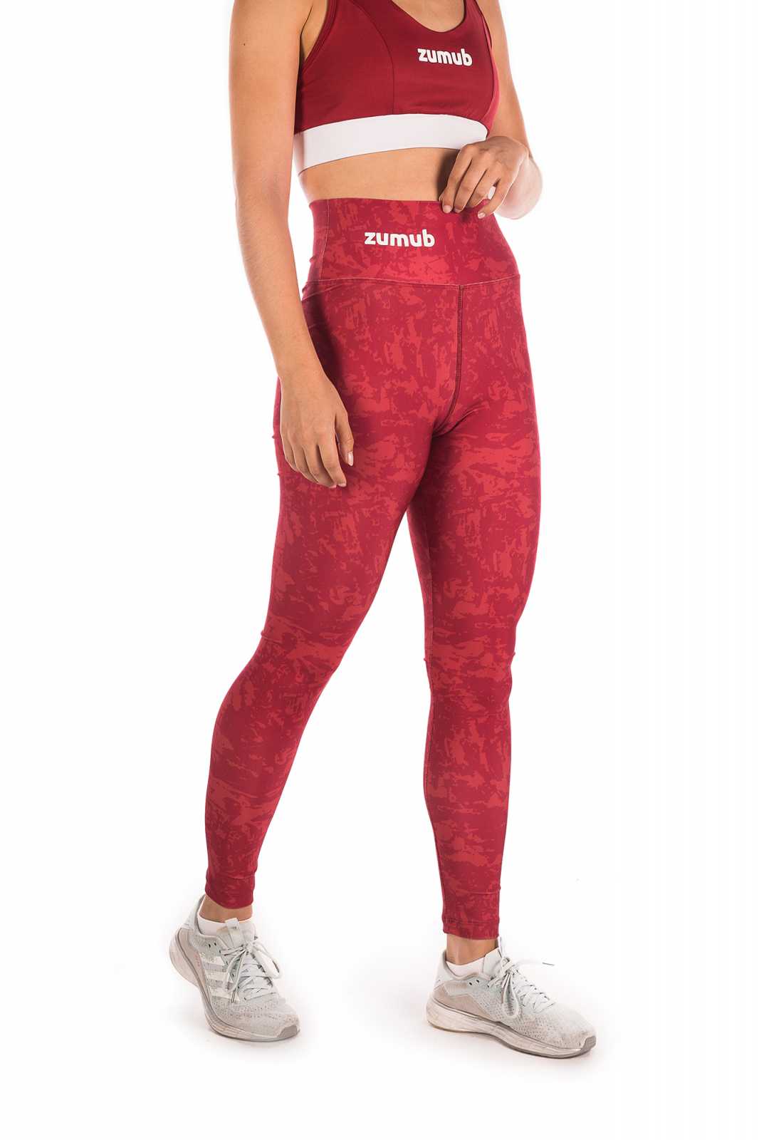 Leggings camufladas Zumub Tribe na cor preta