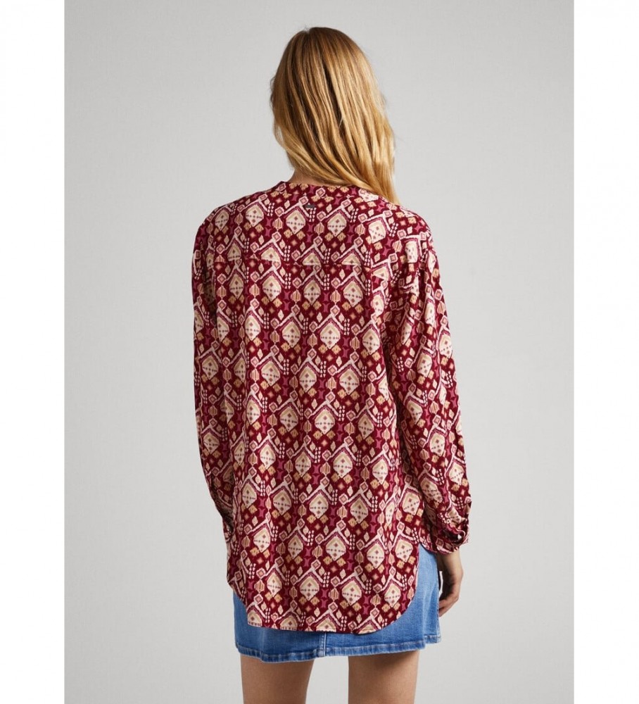 Blusa vermelha Pepe Jeans Gasha