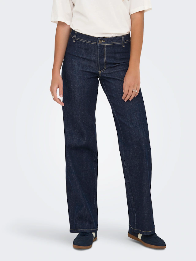 JDY Weite Jeans »JDYVANESSA MIDWAIST WIDE JEANS DBD DENIM«