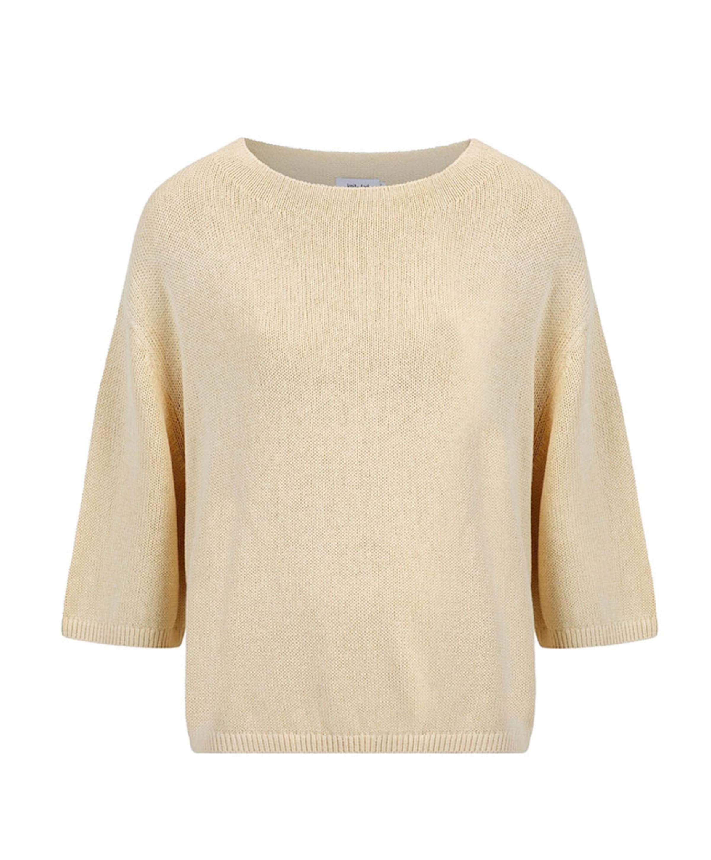 Knit-ted Dames trui geel