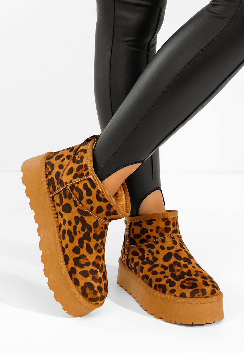 Bottes de neige femme champagne Delvira