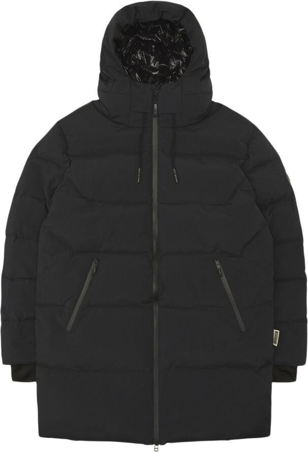 Woodbird WBJoseph Tech Long Jacket Black