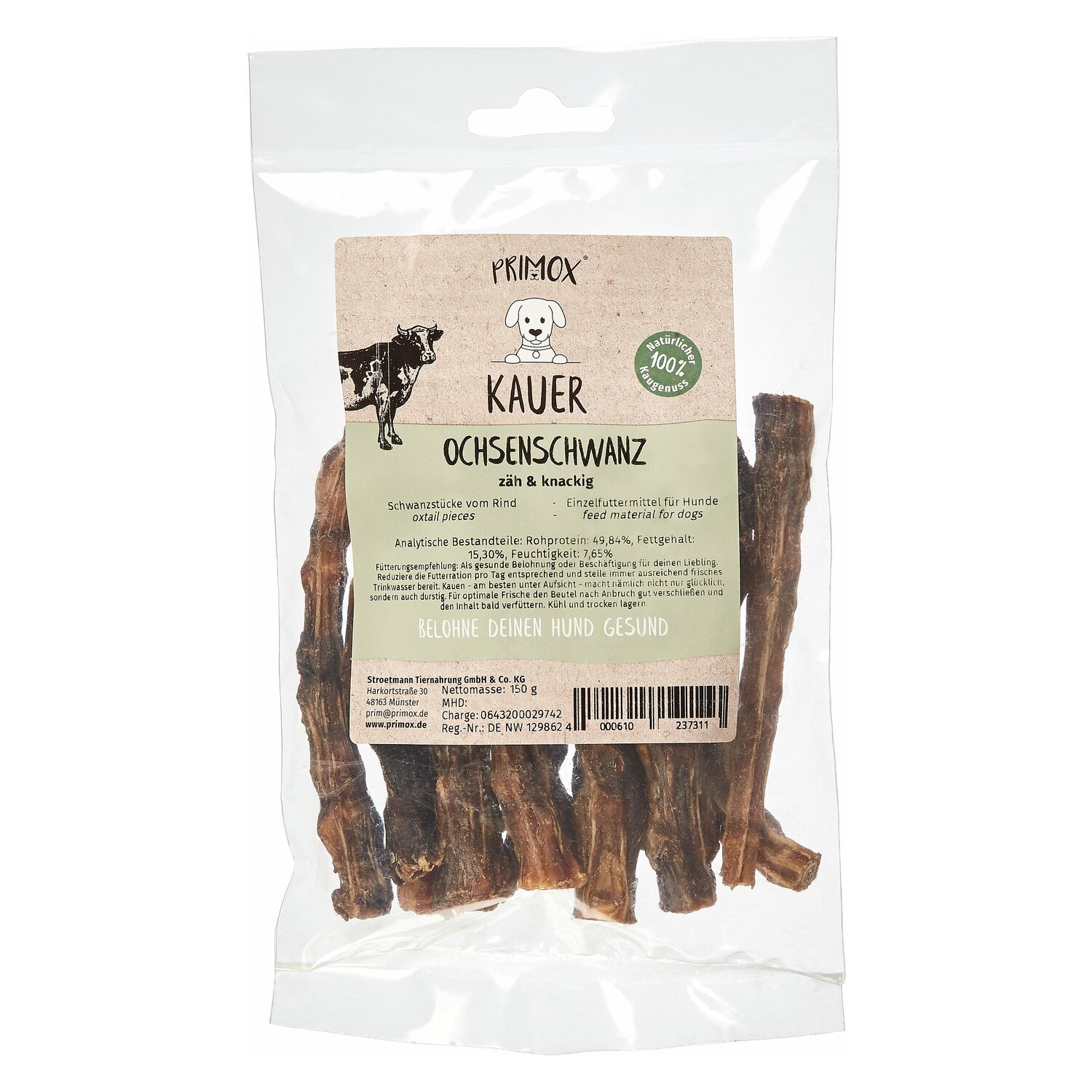 PRIMOX Ochsenschwanz - 150g
