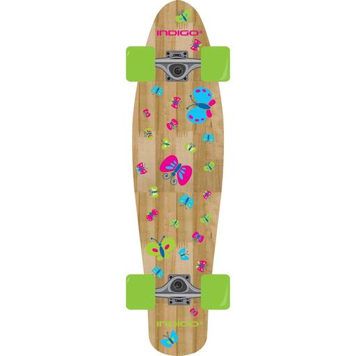 Skate De Madera Butterfly Indigo 55,88 * 15,24 cm