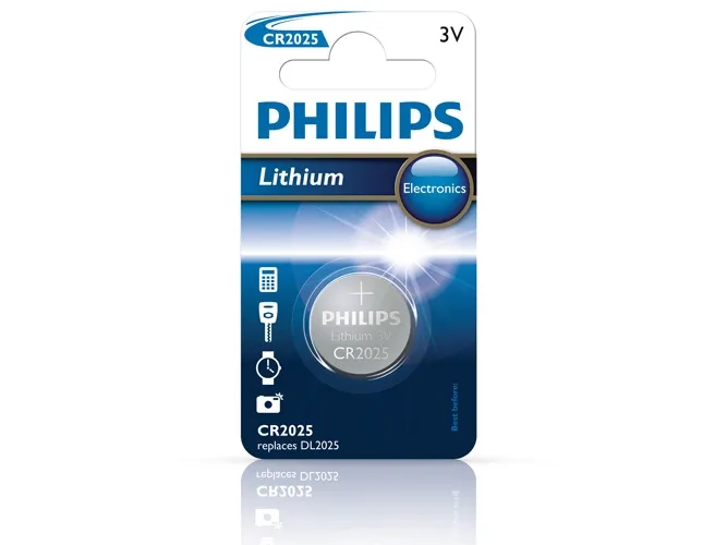 Philips CR2025 - Batteri CR2025 - Li - 148 mAh