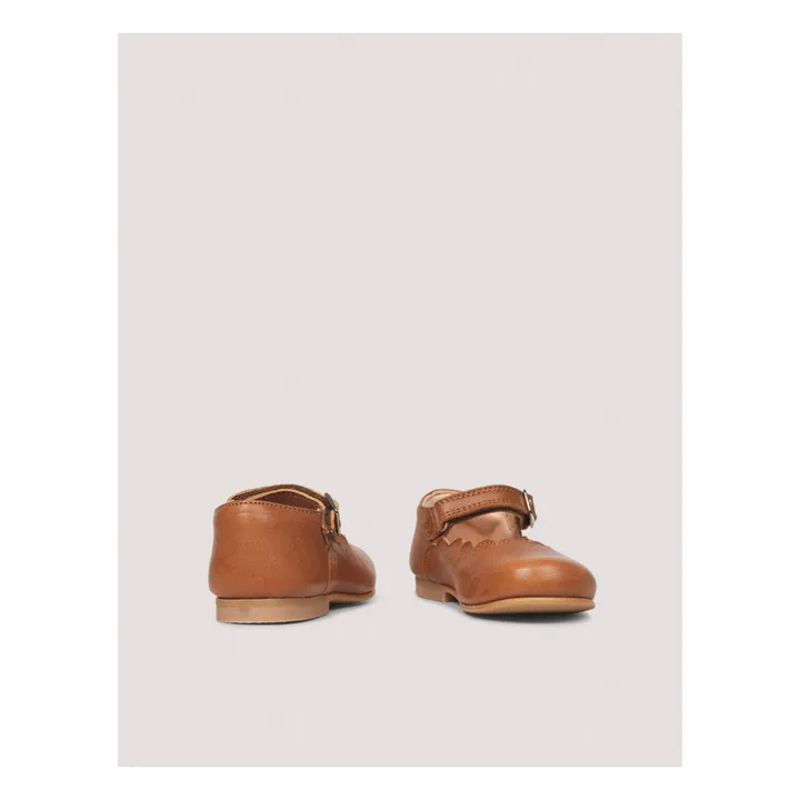 Petit Nord Mary-Jane Festonnées | Cognac