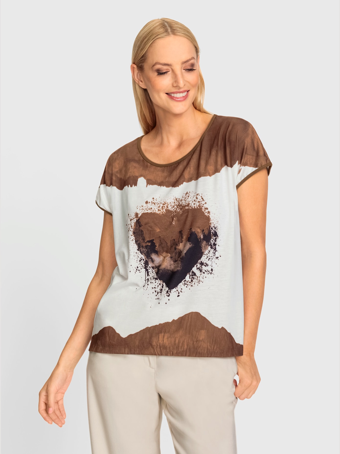 T-shirt imprimé look tendance