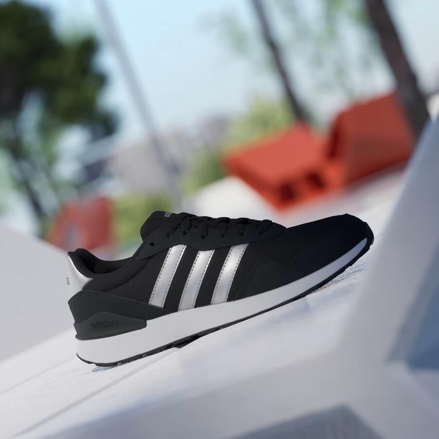 ADIDAS SPORTSWEAR Sneakers laag 'Run 60s 4.0' zwart zilver
