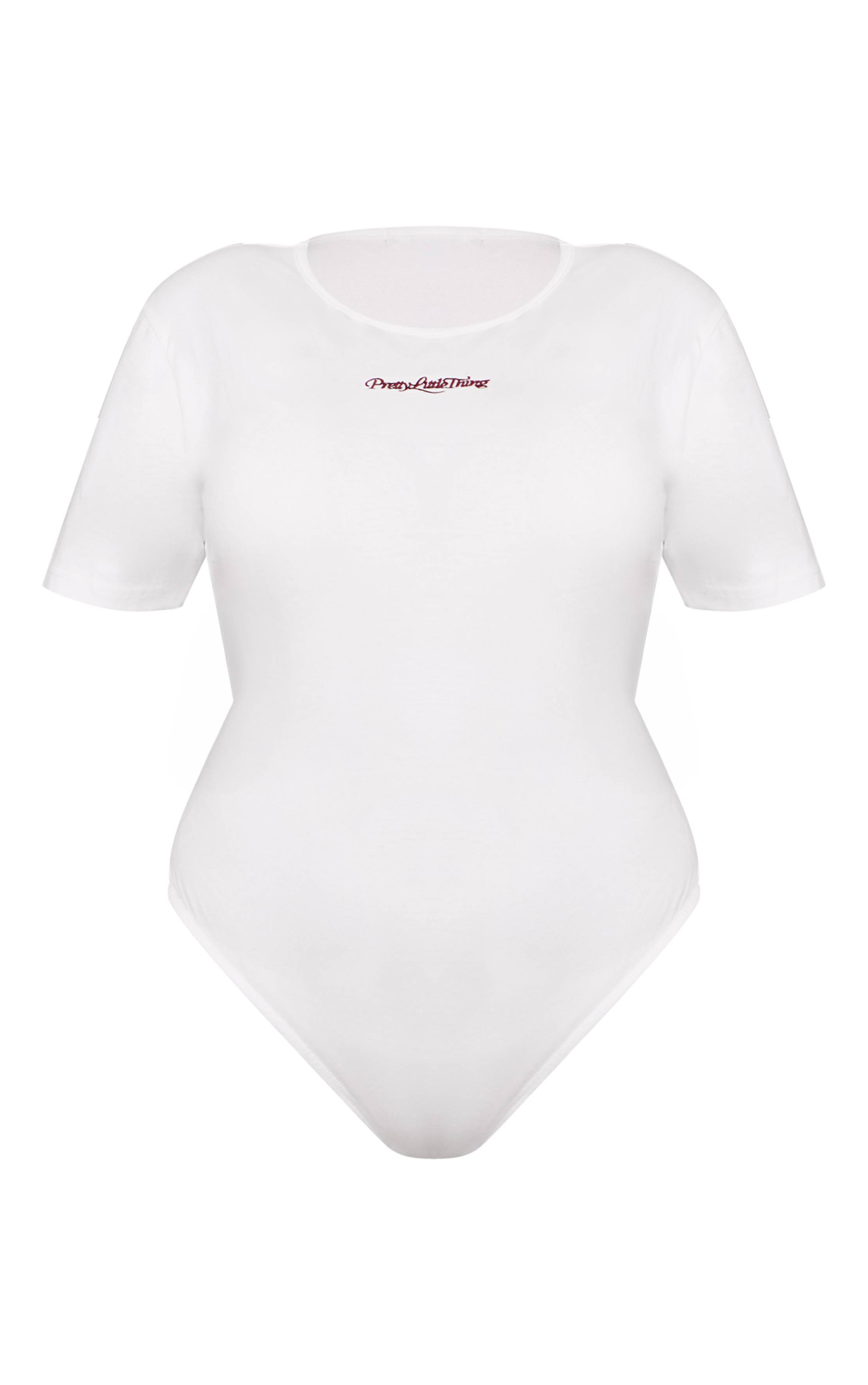 Crème Body Grande Taille Prettylittlething À Manches Courtes