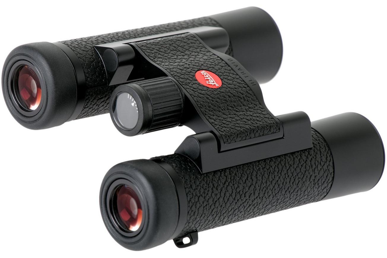 Leica ULTRAVID 10x25 verrekijker, zwart, lederen bekleding