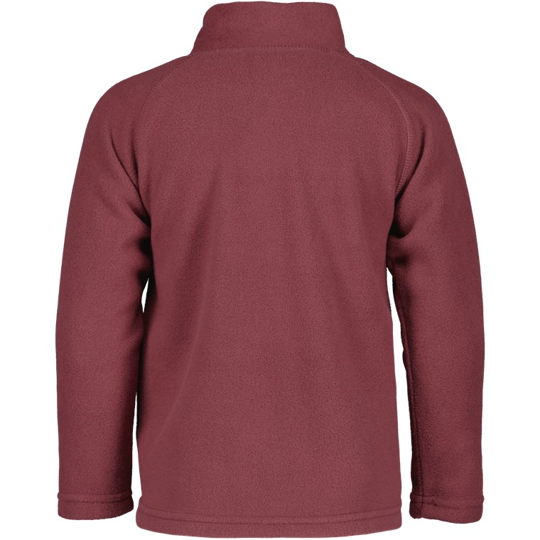Didriksons Monte Kids Fullzip Rusty Wine
