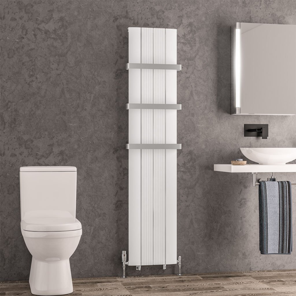 Eastbrook Trent paneelradiator 38x180cm 1017W wit mat