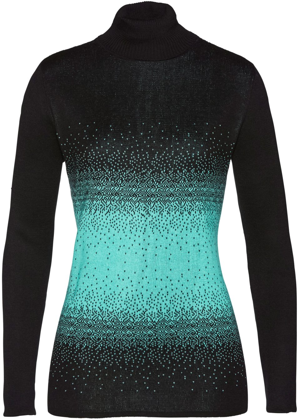Pull col roulé