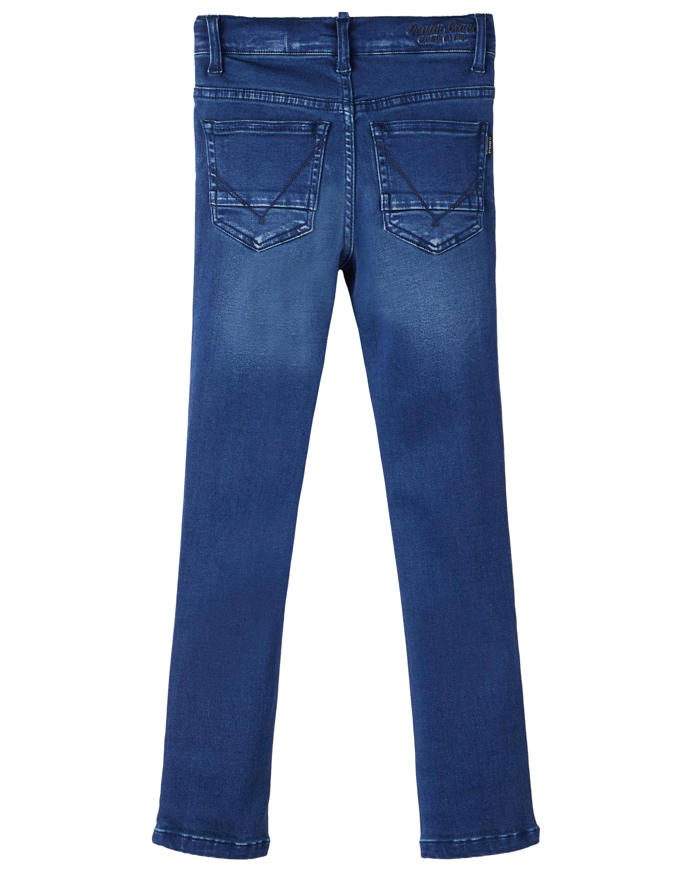 Jeanshose NKMTHEO XSLIM in dark blue denim
