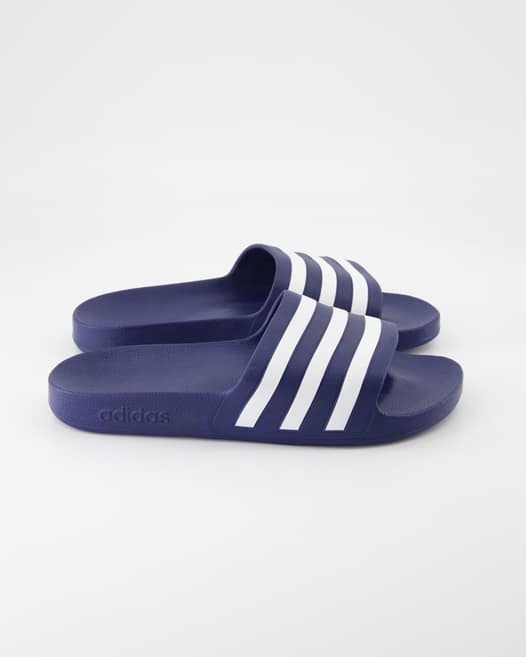 Adidas Adilette Aqua Pantoletten in Blau