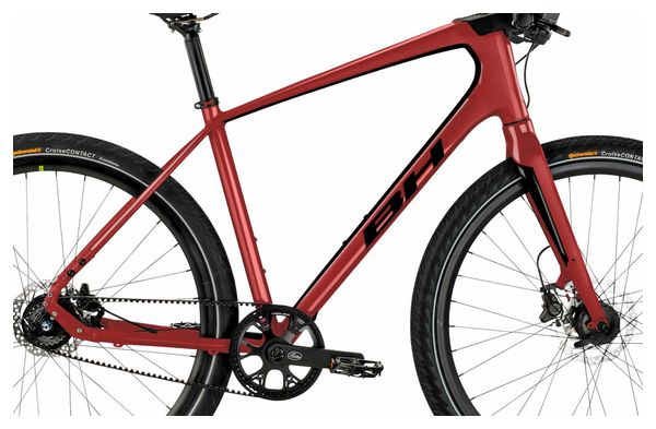 Vélo Fitness BH Silvertip Pro Shimano Alfine 11V Courroie 700mm Rouge