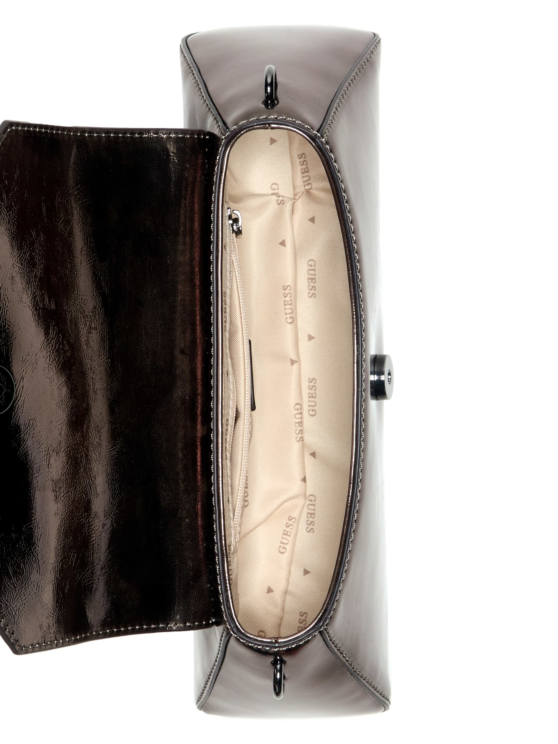 Bolsa de ombro Bolena em couro sintético