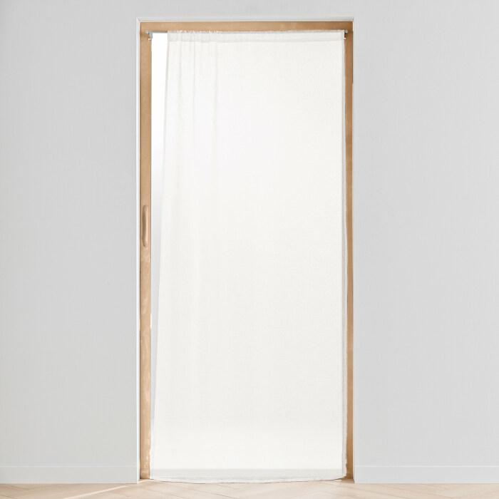 PANNEAU PASSE TRINGLE 90X200CM VOILE TISSE CARLIN NATUREL