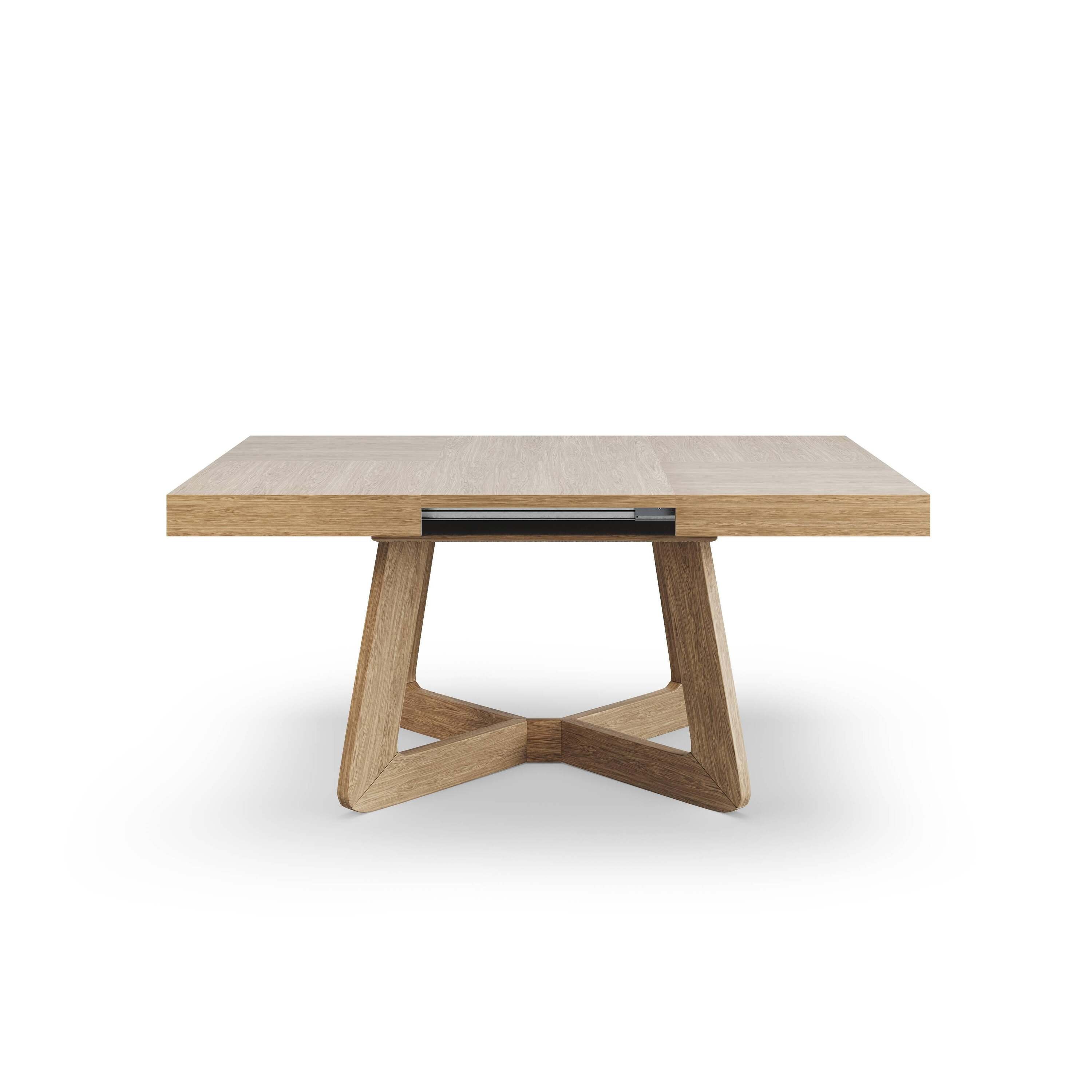 Windsor & Co Nodi Eettafel Uitschuifbaar 130/230 x 130 - Naturel Eiken