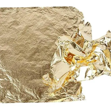 Creative Company Blattmetall gold, 16 x 16 cm, 25 Blatt