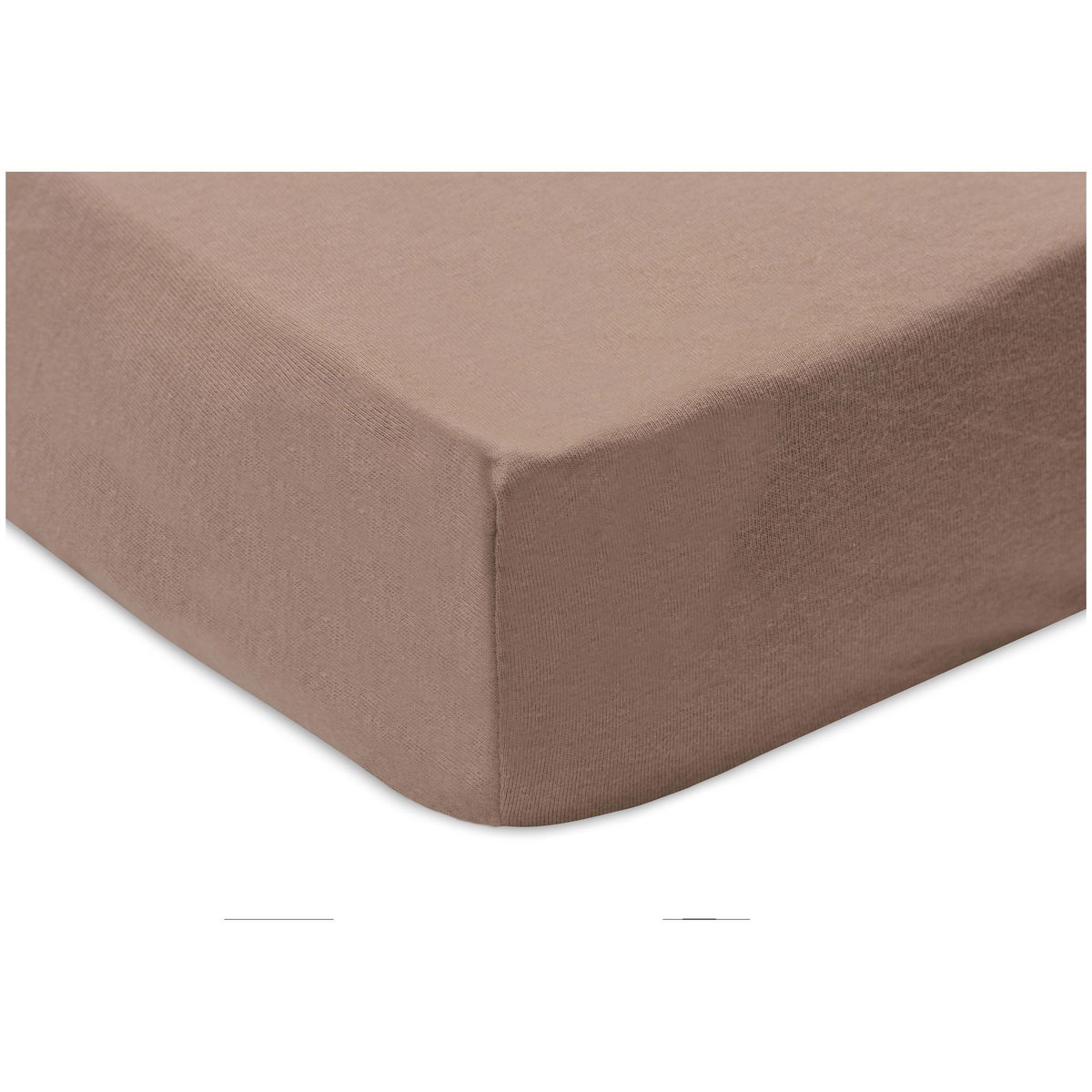 JolleinJollein   Spannbettlaken Jersey 70x140cm milky coffee