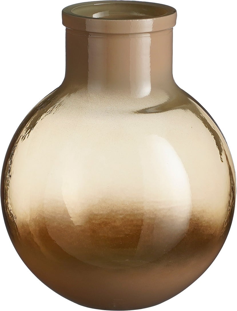 Mica Decorations vaas Bolero beige D 24 H 31 cm