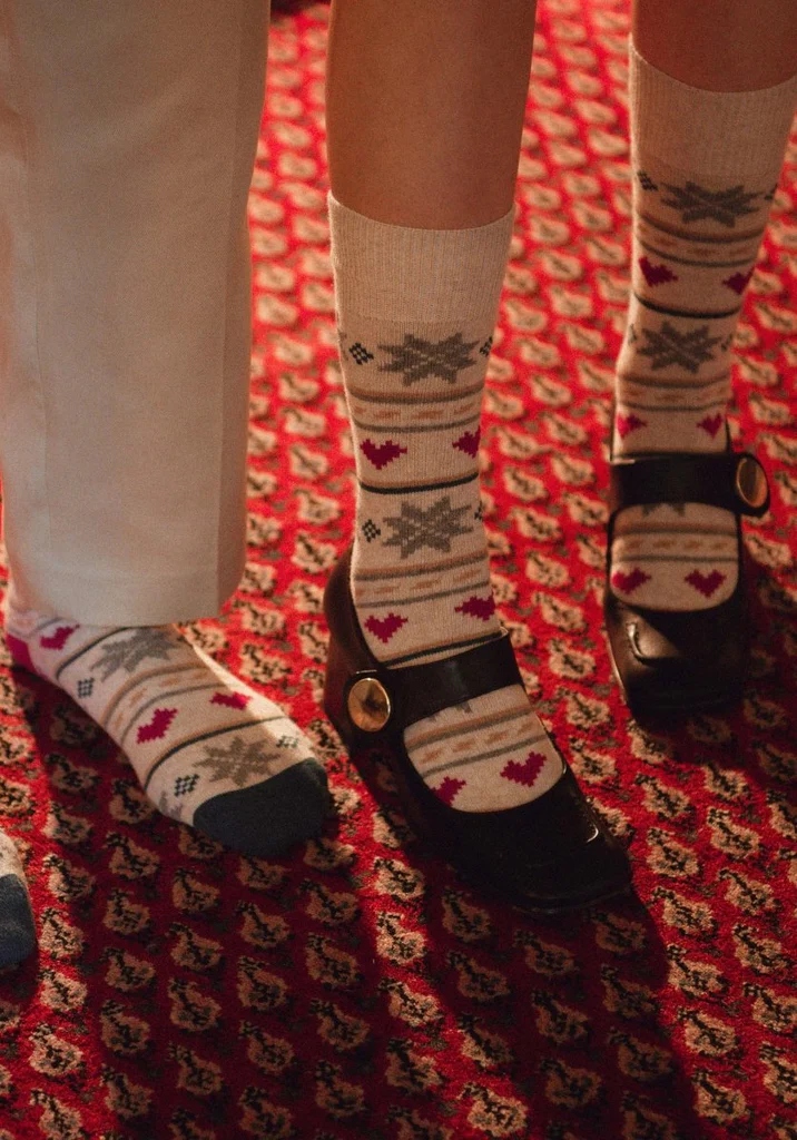 DillySocks Wollsocken Cozy Anni