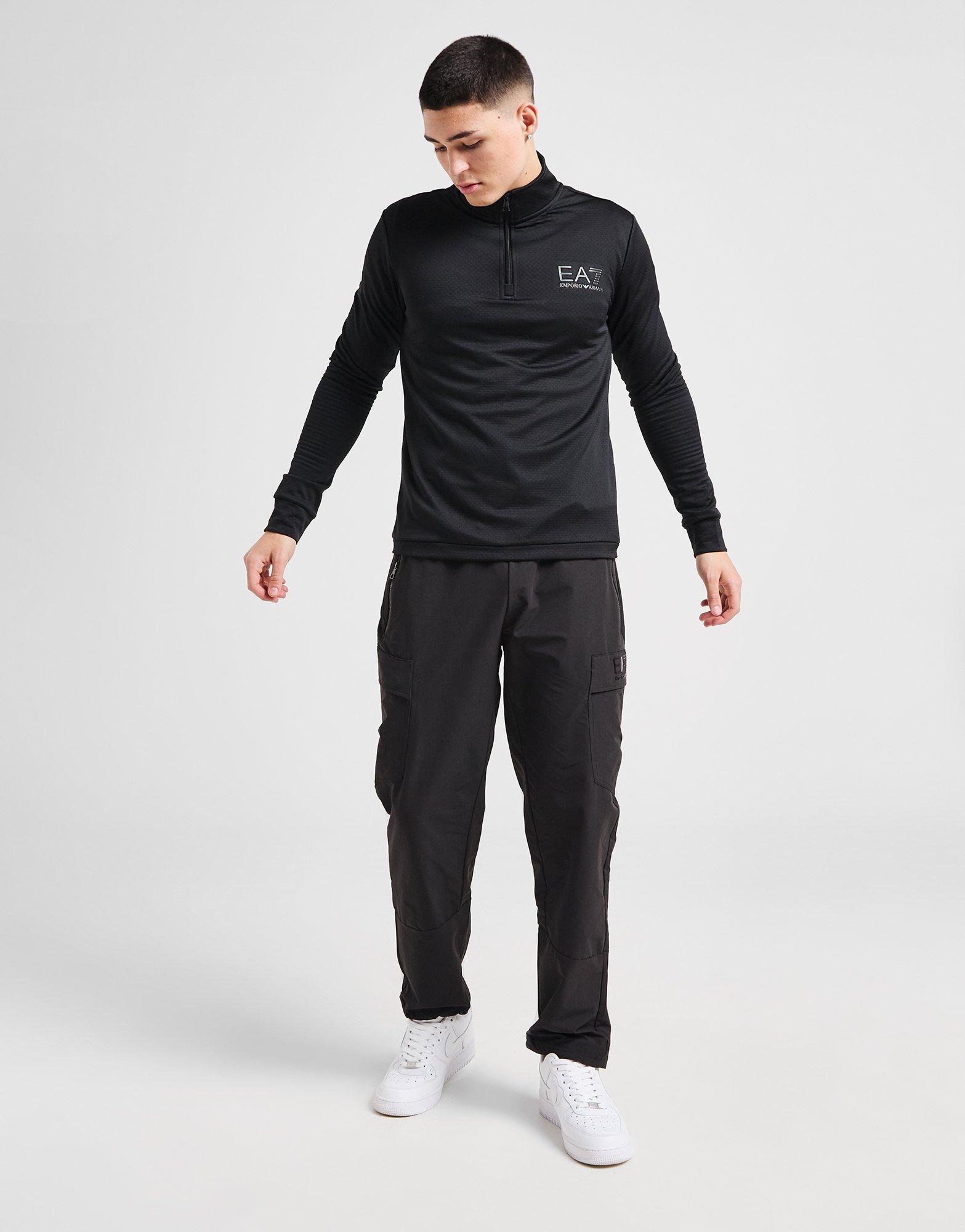 EA7 Emporio Armani 1/2 Zip Tech Top