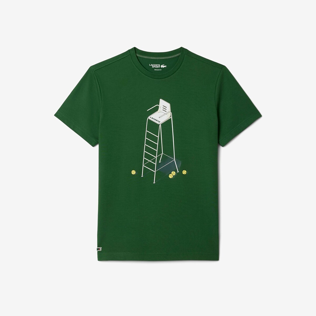 LACOSTE<br>Camiseta Héritage Sport Ultra Dry