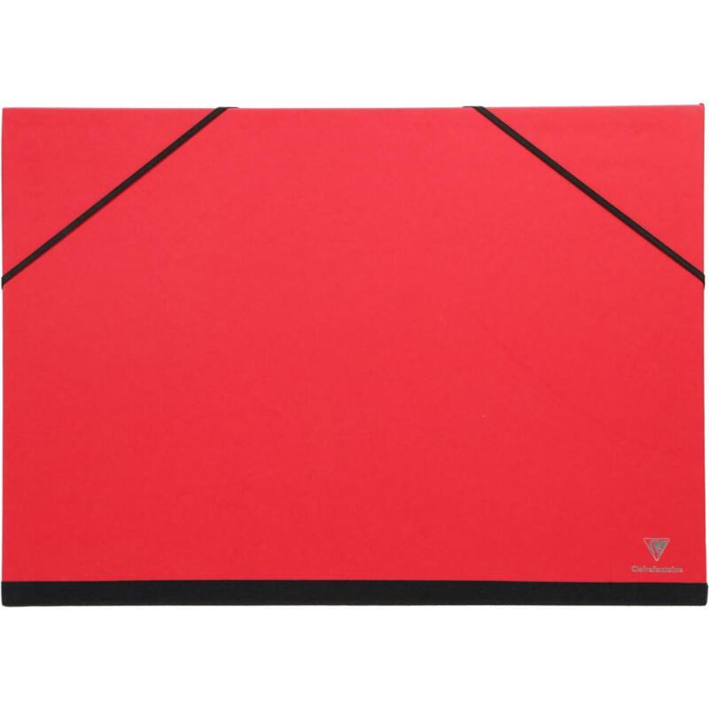 Carton à dessin Couleur à élastiques 28x38cm - Assortiment