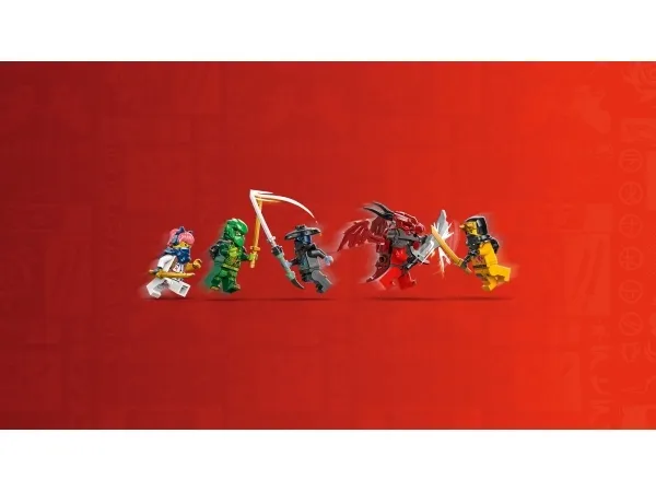 LEGO Ninjago 71832 Kaosdragen Thunderfang