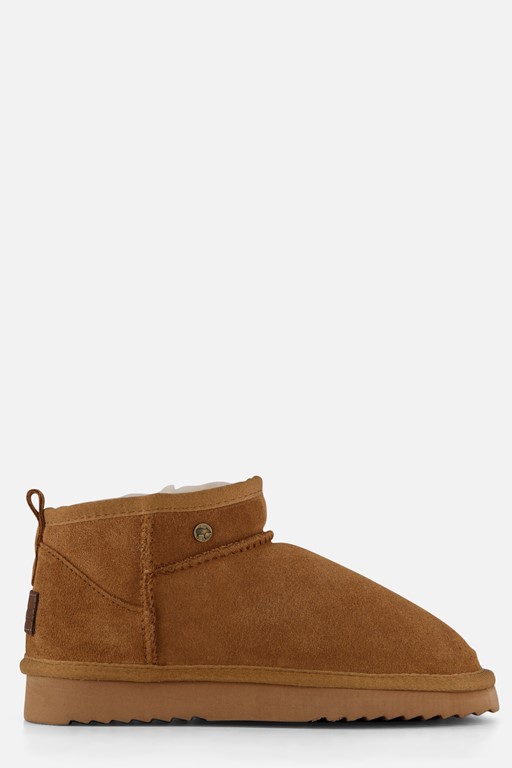 Warmbat Durack Gevoerde boots cognac Suede