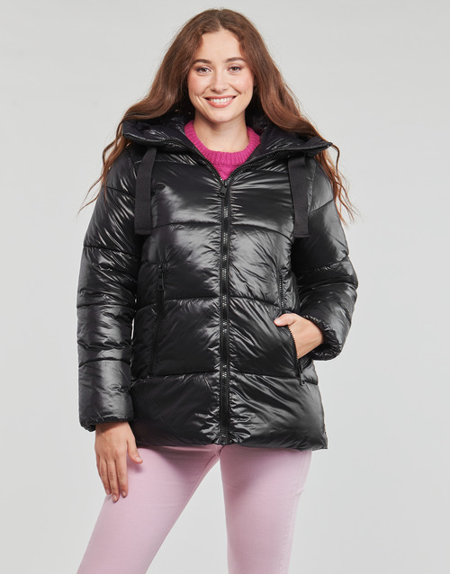 Only - ONLNEWSCARLETT HOOD PUFFER CC OTW - Noir