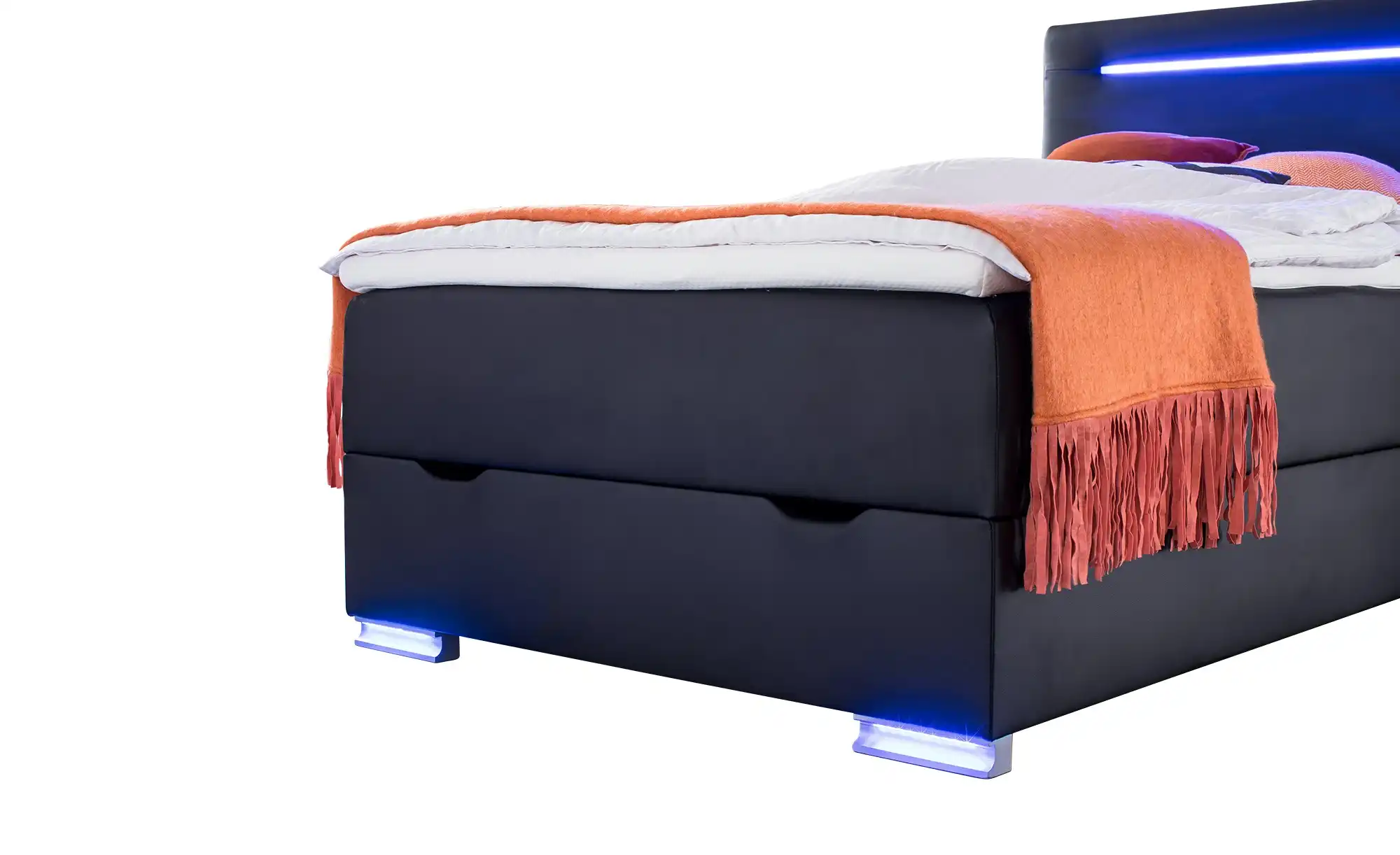 Boxspringbett mit LED-Beleuchtung Knight