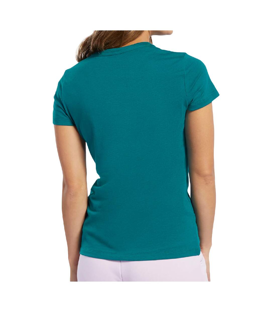T-shirt Vert Femme Reebok Vector