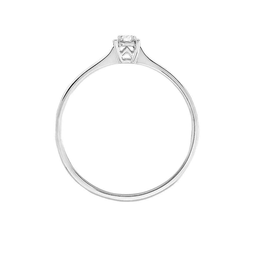 Bague Diamotion Or Blanc Diamant