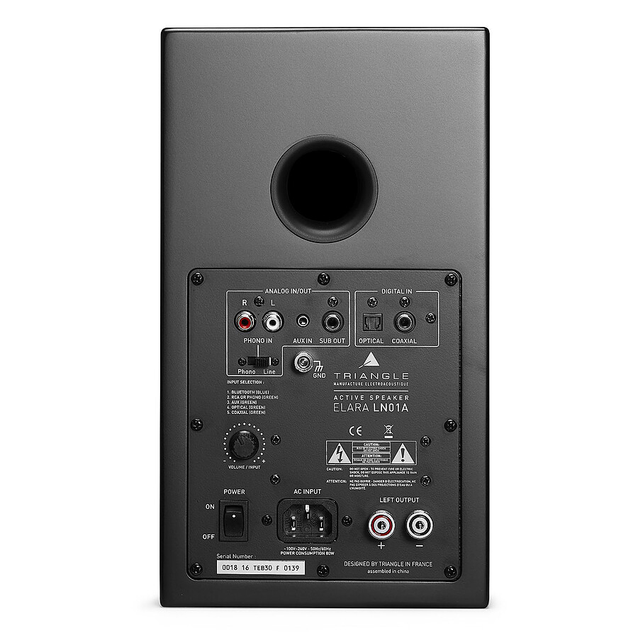 Rega Planar 1 Plus Noir + Triangle Elara LN01A Noir mat