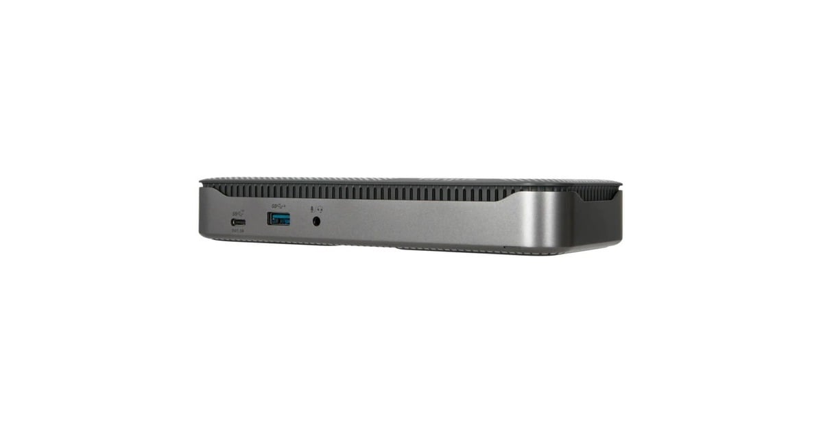 TargusUSB-C Hybrid/Universal 4K Quad Docking Station + 100W PD  (Zwart/zilver)