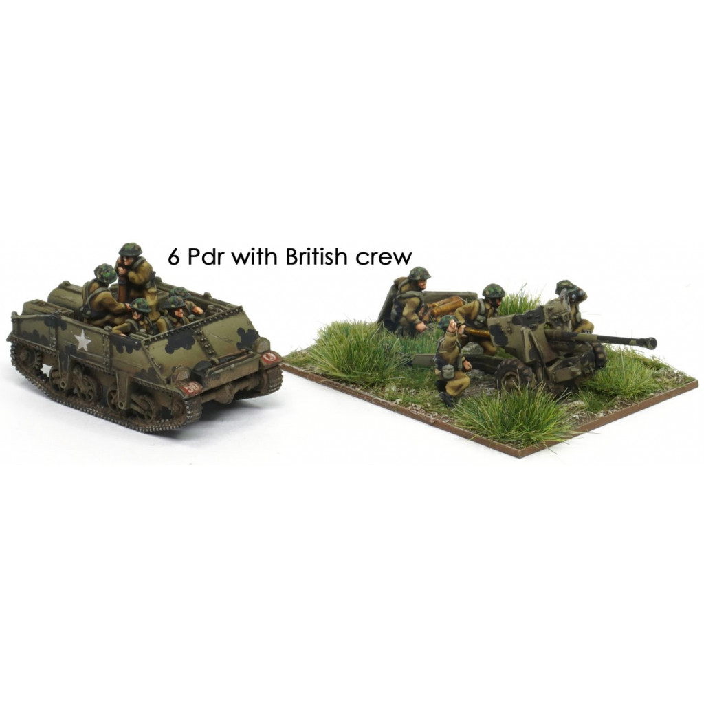 12mm British Loyd Carrier and 6pdr with Crews