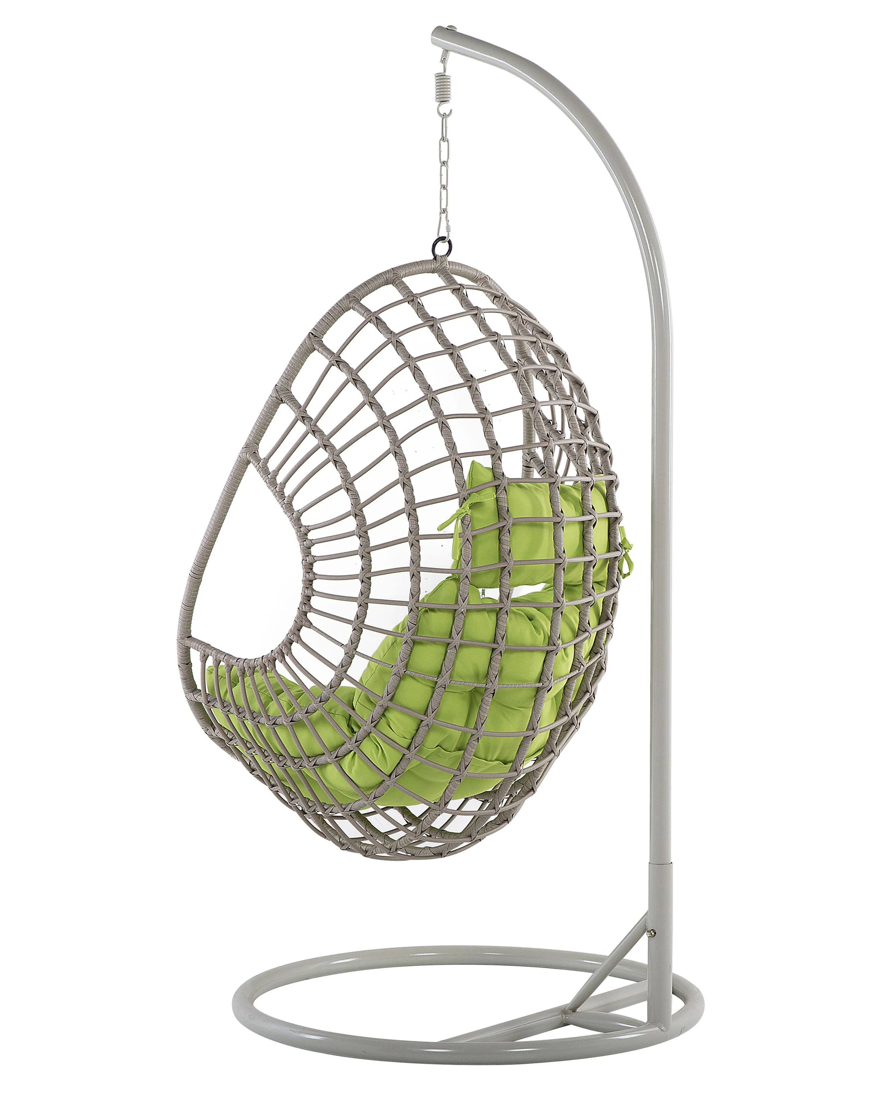 Hangstoel met standaard ARPINO PE rotan Beige